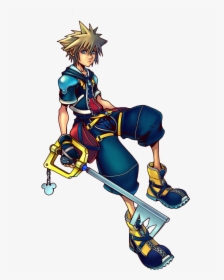 Kingdom Hearts Sora Falling Png - Kingdom Hearts Sora Profile, Transparent Png, Free Download