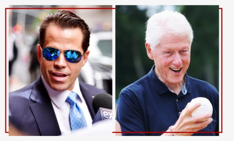 Anthony Scaramucci Parties With The Clintons On Marthas, HD Png Download, Free Download