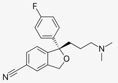 Escitalopram Formula, HD Png Download, Free Download