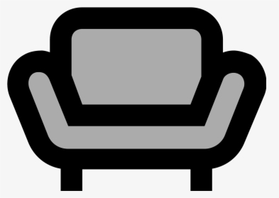 It Is An Icon Of A Sofa, HD Png Download, Free Download