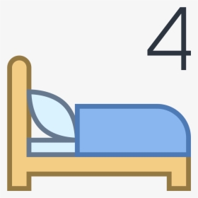 Sleep Bed Icon Png, Transparent Png, Free Download