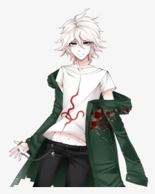 Nagito Komaeda - Cartoon, HD Png Download, Free Download