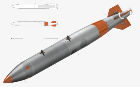 Small Missile Png - B 61 Model 12, Transparent Png, Free Download