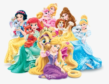 Disney Princesses Png - Princesas Disney Palace Pets, Transparent Png, Free Download
