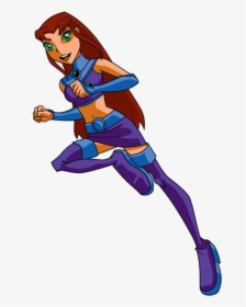 Teen Titans Wiki - Teen Titans Original Starfire, HD Png Download, Free Download