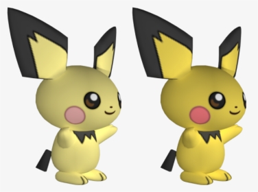 Download Zip Archive - Pichu 3d Model, HD Png Download, Free Download