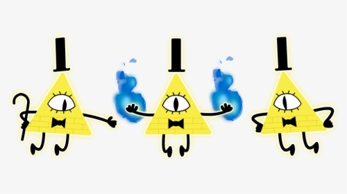 Bill Cipher From Gravity Falls , Png Download - Gravity Falls Bill Cipher Blue Fire, Transparent Png, Free Download