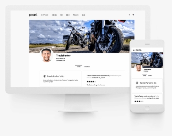 Magento 2 User Profile - Motorcycles Chopper On The Road, HD Png Download, Free Download