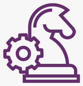 Chess Icon Purple Close Deals - Engineering Technical Support Icon, HD Png Download, Free Download