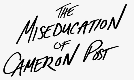 The Miseducation Of Cameron Post Logo Inverted - Miseducation Of Cameron Post Png, Transparent Png, Free Download