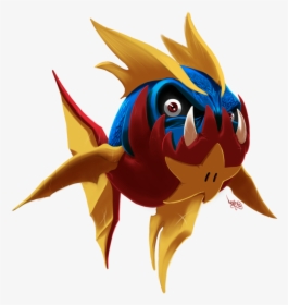 Fish Pokemon Red And Blue, HD Png Download, Free Download