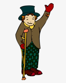 Tiny Tim A Christmas Carol Png Clipart , Png Download - Tiny Tim Christmas Carol Drawing, Transparent Png, Free Download