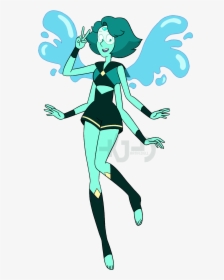 Transparent Peridot Crazed - Turquoise Lapis And Peridot Fusion, HD Png Download, Free Download