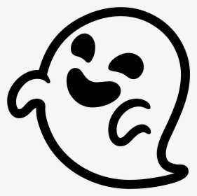 Emoji Clipart Ghost - Ghost Emoji Png, Transparent Png, Free Download