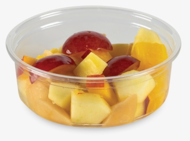 Fruit Salad With Apple, Pear, Pineapple, Red Grapes - Fruit Cup, HD Png Download, Free Download