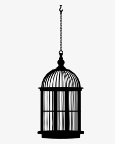 Cage Bird" 										 Title="cage Bird - Bird Cage Silhouette Png, Transparent Png, Free Download