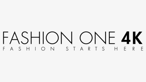 Fashion One 4k Logo - Albi, HD Png Download, Free Download