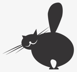 The Fat Cat - Illustration, HD Png Download, Free Download