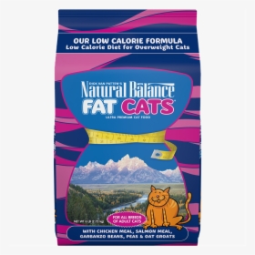 Fat Cats® low Calorie dry Cat Food Formula "  Data - Natural Balance Fat Cat, HD Png Download, Free Download