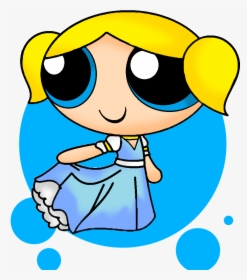 Bubbles - Cartoon Wallpaper Powerpuff Girls Hd, HD Png Download, Free Download