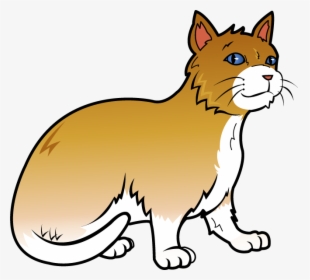 Fat Cat Clip Art - Clip Art Free Cat, HD Png Download, Free Download