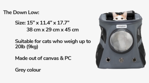 The Fat Cat Backpack Apollo Details - Reflex Camera, HD Png Download, Free Download