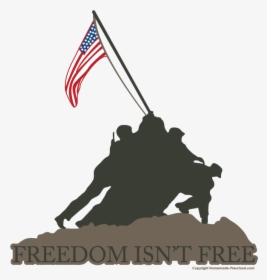 Flags Clipart Patriotic - Marine Corps War Memorial, HD Png Download, Free Download