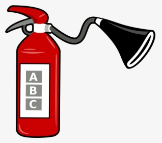 File - Extinguisher - Svg - Fire Extinguisher Cartoon - Cartoon Transparent Fire Extinguisher, HD Png Download, Free Download