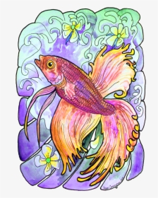 Transparent Betta Fish Png - Betta Fish Wallpaper Cartoon, Png Download, Free Download