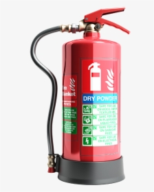 Fire Extinguisher With Dry Powder - Fire Extinguisher No Background, HD Png Download, Free Download