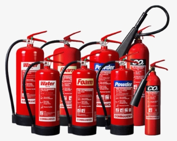 Fire Extinguisher Family - All Type Of Fire Extinguisher, HD Png Download, Free Download