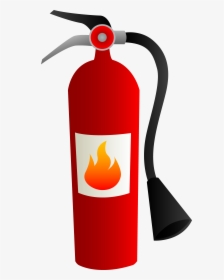 Fire Safety Clipart - Free Clip Art Fire Extinguisher, HD Png Download, Free Download