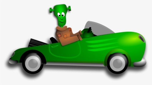 Transparent Car Clipart - Mummy Driving A Car, HD Png Download, Free Download