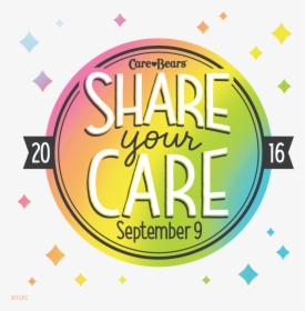 Care Bears™ Share Your Care Day - Circle, HD Png Download, Free Download