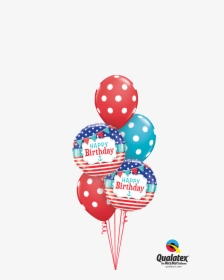 Inicio / Ramos De Globos / Cumpleaños - Happy Birthday Balloons Red, HD Png Download, Free Download