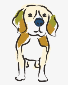 Dog, Beagle, Brush, Japanese Style, HD Png Download, Free Download