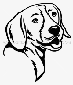 Line Drawing At Getdrawings - Clip Art Beagles Svgs, HD Png Download, Free Download