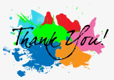 Colorful Thank You Png, Transparent Png, Free Download