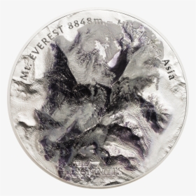 Transparent Mount Rushmore Png - 2017 Mt Everest 5 Oz Silver Coin, Png Download, Free Download