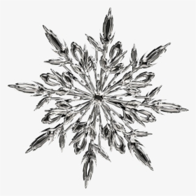 #crystal #ice #snow #snowcrystals - Crystal Snowflakes Png, Transparent Png, Free Download