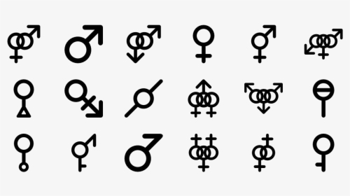 Icon Gender Png, Transparent Png - kindpng
