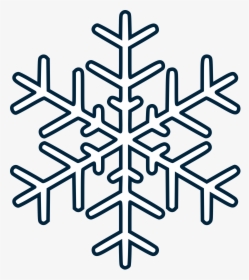 Black Snowflake Transparent Background, HD Png Download, Free Download