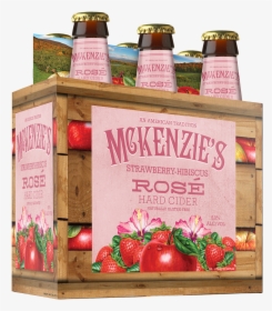 Six-pack - Rose - Mckenzie's Pineapple Hemp Hard Cider, HD Png Download, Free Download