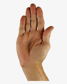 Hand, Stop, Containing, Sign Language, Finger - Tfcc Tear Looks Like, HD Png Download, Free Download