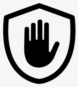 Transparent Stop Hand Png - Ad Blocking Icon, Png Download, Free Download