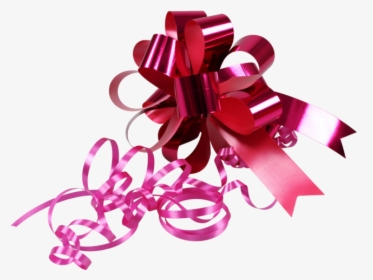 Transparent Purple Bow Png - Present, Png Download, Free Download