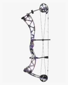 Purple And White Compound Bow, HD Png Download, Free Download
