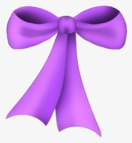 #purple #bow #ribbon #mydrawing - Satin, HD Png Download, Free Download