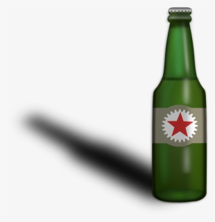 Beer, Bottle, Beverages, Glass, Alcohol, Party - Gambar Botol Bir Kartun, HD Png Download, Free Download