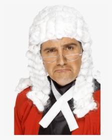 Judge"s Wig White Smiffys , Png Download - Judge Wig, Transparent Png, Free Download